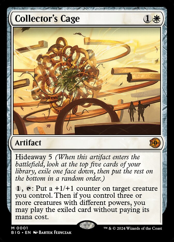 big mtg cards MTG Magic the Gathering Collector's Cage (1/102) The Big Score LP