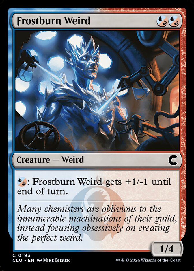 MTG Magic the Gathering Frostburn Weird (193/289) Ravnica Clue Edition LP