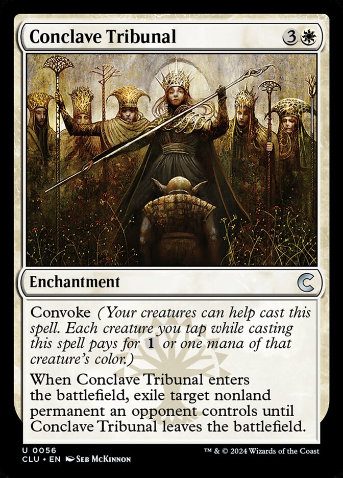 MTG Magic the Gathering Conclave Tribunal (56/289) Ravnica Clue Edition LP 