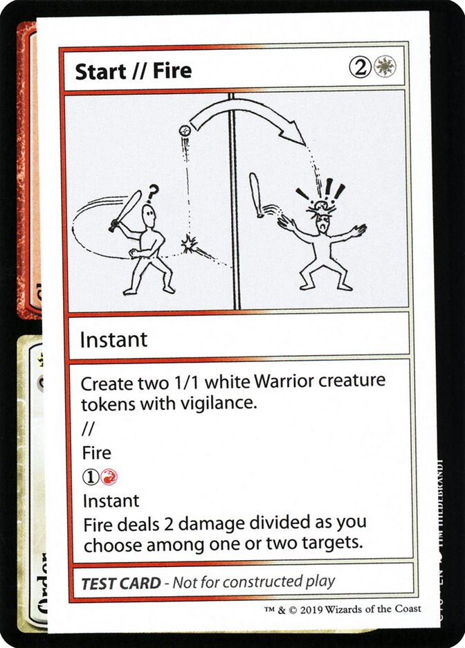 MTG Magic the Gathering Start (101/124) Mystery Booster Playtest Cards 2021  LP