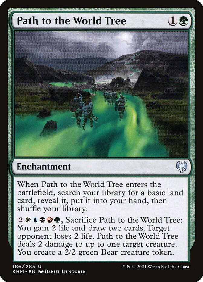 mtg tree card Magic: the Gathering - Realmbreaker, The Invasion (263) Innistrad Remastered (INR) #135 Illustrated by Yuchi Yuki Magic Magic the Gathering March of