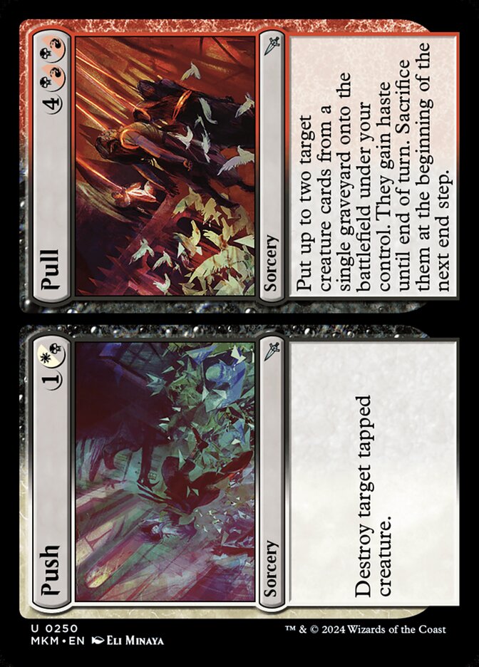 MTG Magic the Gathering Push (250/499) Murders at Karlov Manor LP
