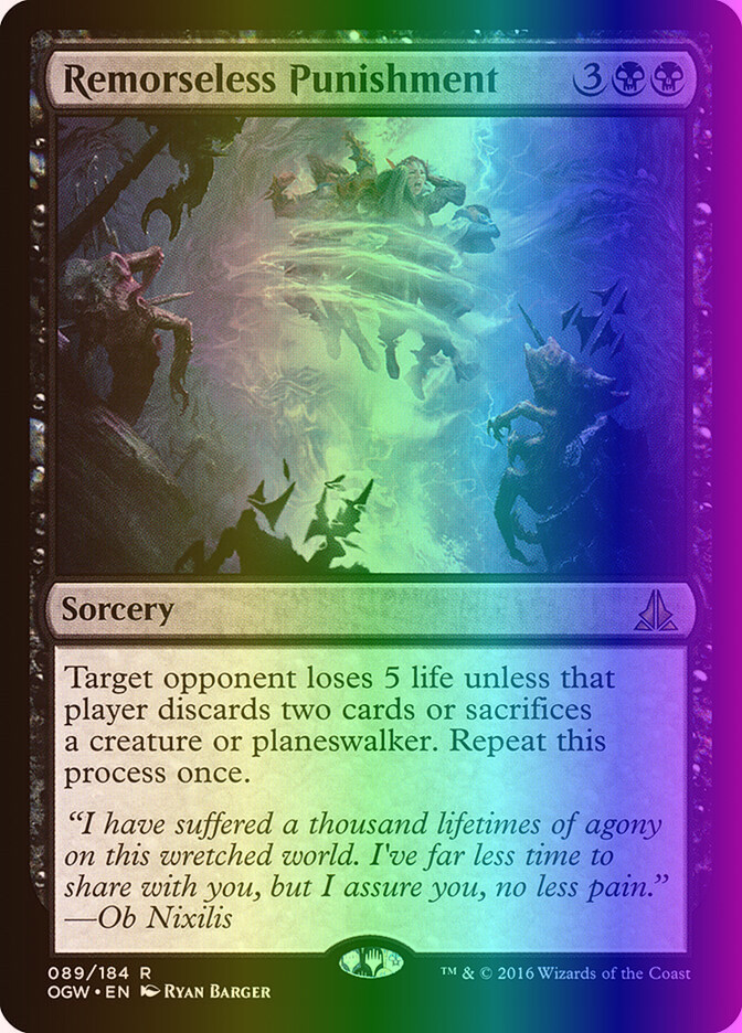 Magic: The Gathering Acımasız Ceza Kartı (089/184) - Kapı Bekçilerinin Yemini Nadir MTG Kartı