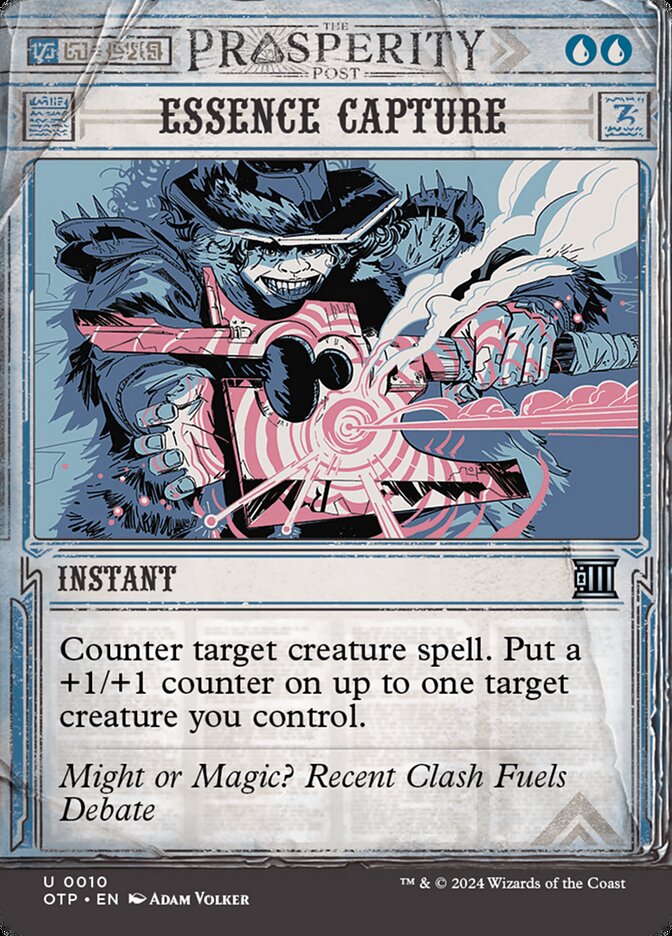 MTG Magic the Gathering Essence Capture (10/87) Breaking News LP
