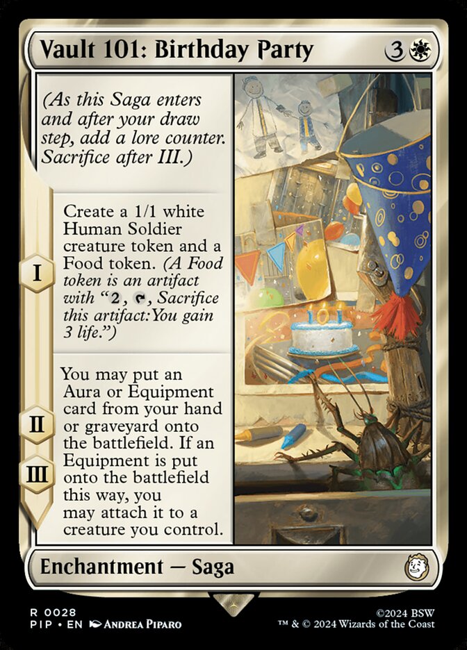 MTG Magic the Gathering Vault 101: Birthday Party (28/1189) Fallout LP