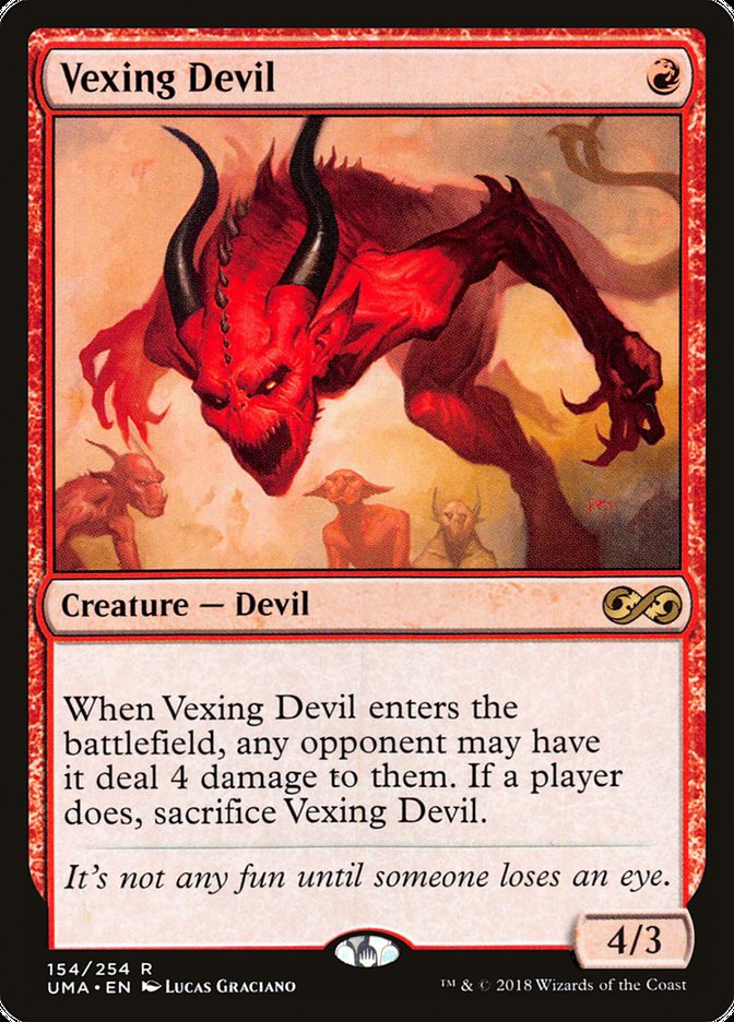 devil cards mtg Token (1/1) by Matahei you may sacrifice two Blood tokens Supertype: Legendary, Subtype: Devil, 9