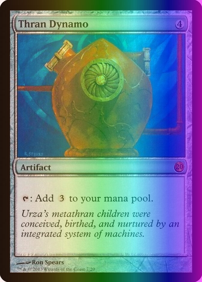 MTG Magic the Gathering Thran Dynamo (7/20) FTV Twenty NM
