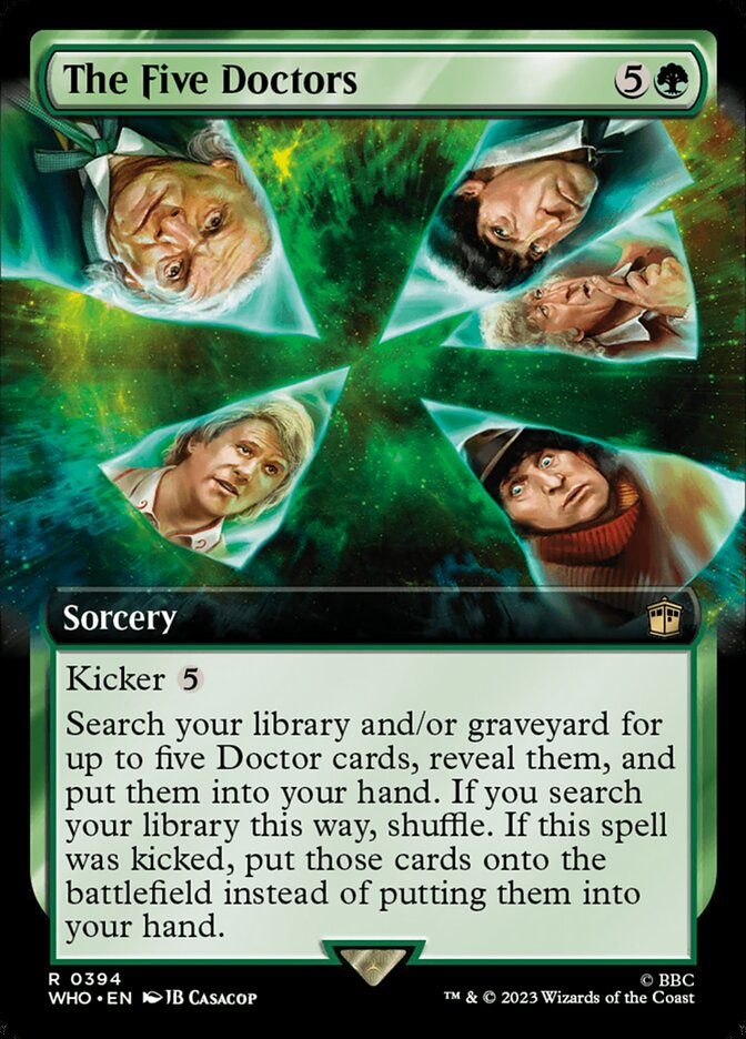 all doctor who cards mtg 13 New Officially Revealed! it gains suspend.Timey The First Doctor (WHO) #552