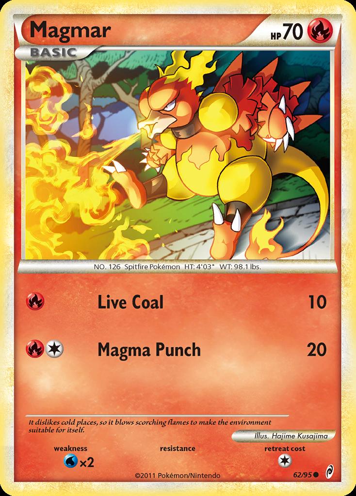 Pokemon Magmar (62/116) Call of Legends LP | eBay
