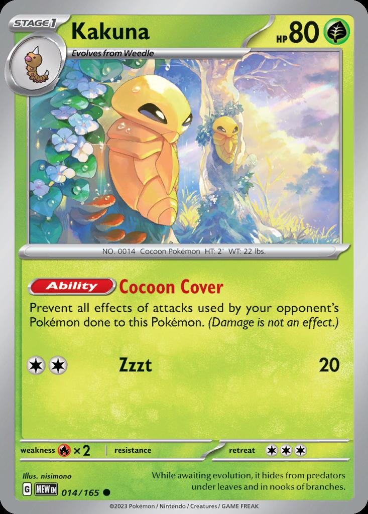 Pokemon Kakuna (14/210) 151 LP | eBay